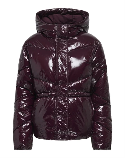 Only - ONLRillo Shiny Puffer Jakke - Fudge 